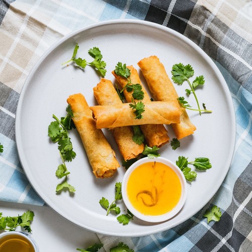 SUMM! Crispy Spring Rolls Vegetable 6 Count 350 g