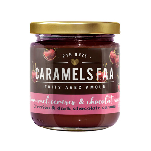 Caramels F.A.A. Caramel Cherries & Dark Chocolate