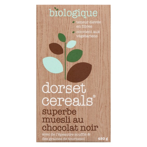 Dorset Organic Muesli Dark Chocolate 450 g