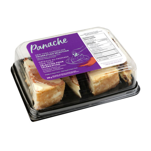 Panache New York Cheesecake Celebration Selection 340 g (frozen)