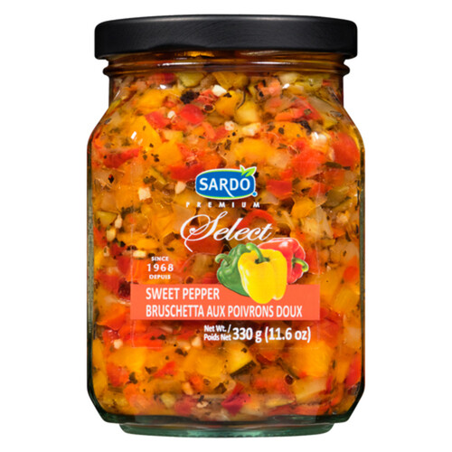 Sardo Bruschetta Sweet Pepper 330 g