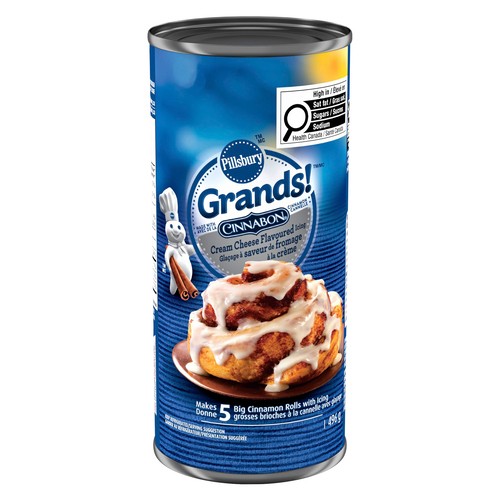 Pillsbury Grands! Cinnabon Cinnamon Rolls with Cream Cheese Icing 496 g