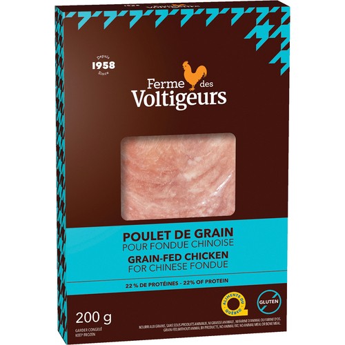 Ferme des Voltigeurs For Chinese Fondue Grain-Fed Chicken 200 g