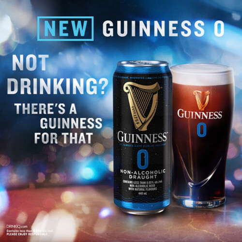 Guinness Non Alcoholic Beer 440 ml (can) 