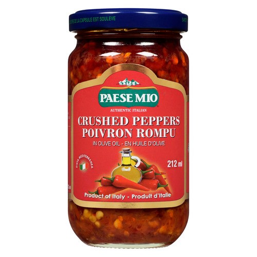 Paese Mio Crushed Pepper In Olive Oil 212 ml