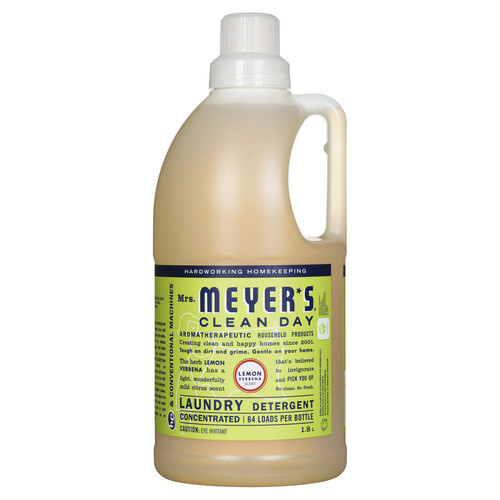 Mrs. Meyer's Clean Day Liquid Concentrated Laundry Soap Lemon Verbina 1.8 L