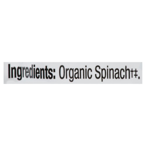 Cookin' Greens Organic Chopped Spinach 300 g (frozen)