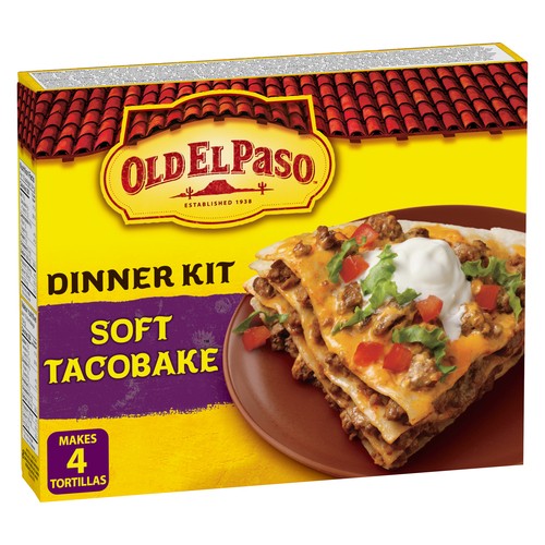 Old El Paso Dinner Kit Soft Taco Bake 312 g