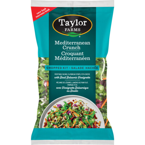 Taylor Farms Chopped Salad Kit Mediterranean Crunch 312 g