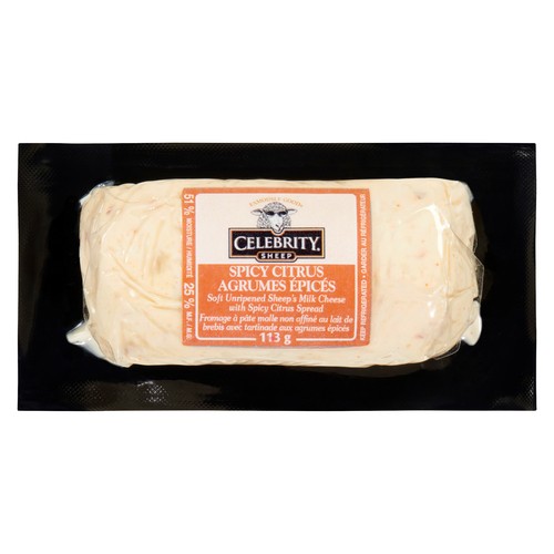Celebrity Sheep's Milk Cheese Spicy Citrus 113 g