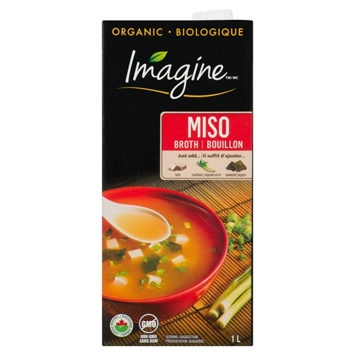 Imagine Organic Broth Miso 1 L