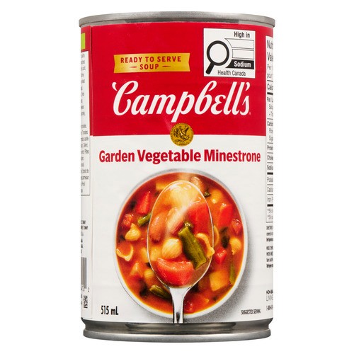 Campbell's Soup Ready To Serve Garden Minestrone 515 ml