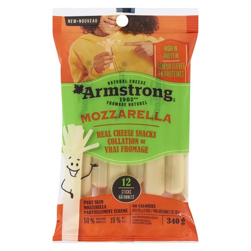 Armstrong Cheese Snack Partly Skimmed Mozzarella Stick 340 g