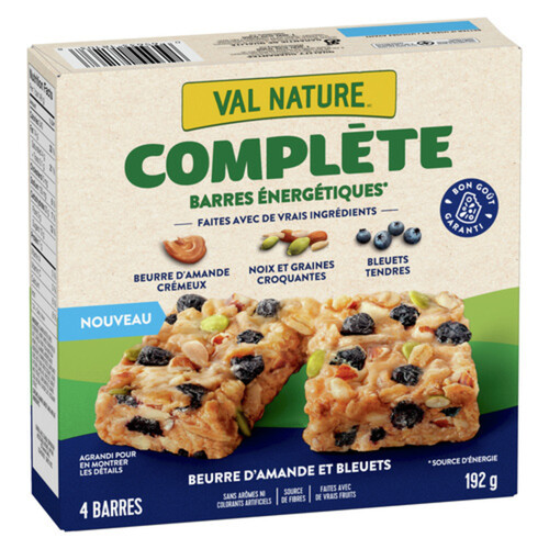 Nature Valley Energy Bars Almond Butter & Blueberry 4 Pack 192 g