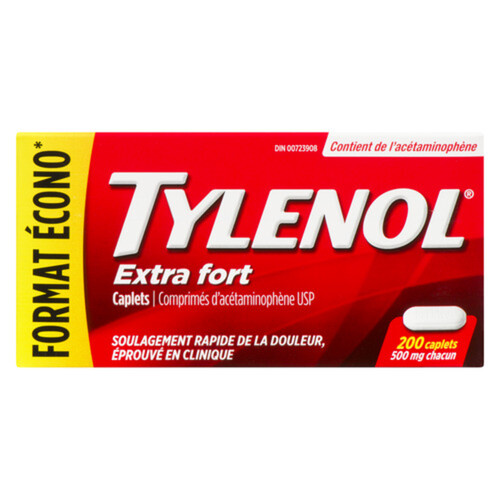 Tylenol Extra Strength 200 Caplets