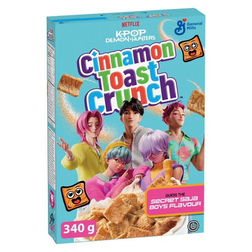 Cinnamon Toast Crunch Cereal Secret Saja Boys Flavour 340 g