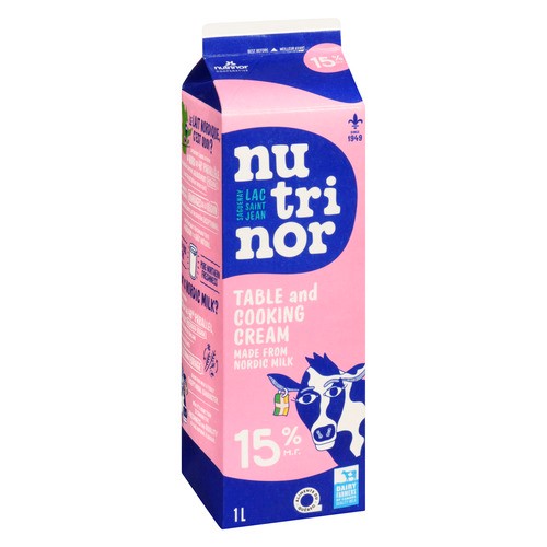 Nutrinor 15% Table And Cooking Cream 1 L