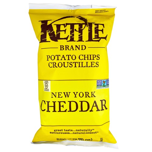 Kettle Brand Gluten-Free Potato Chips New York Cheddar 220 g