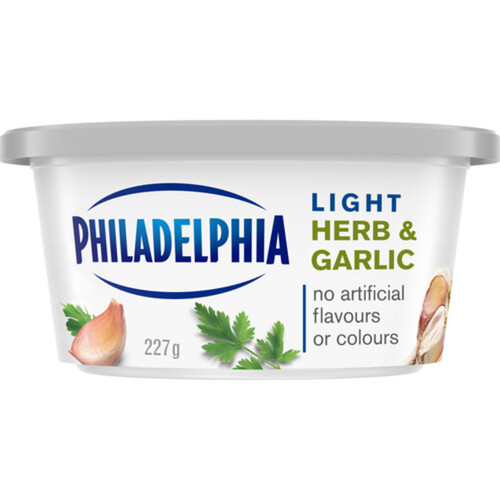 Philadelphia Cream Cheese Light Herb & Garlic 227 g