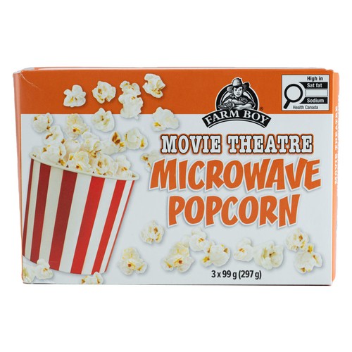 Farm Boy Microwave Popcorn Movie Theater 297 g