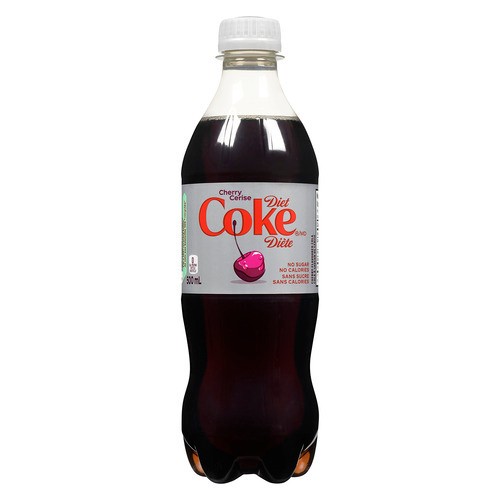 Coca-Cola Diet Coke Cherry-Flavoured Cola 500 ml (bottle)