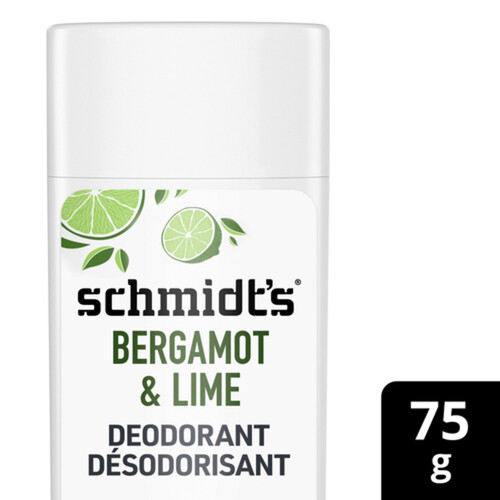 Schmidt's Deodorant Bergamot & Lime 75 g