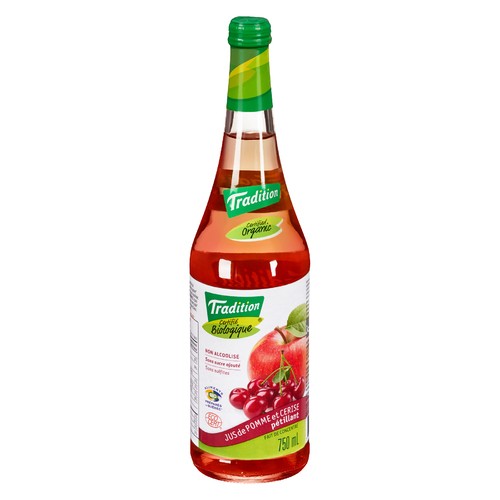 Tradition Organic Apple Cherry Juice 750 ml (bottle)