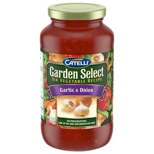 Catelli Garden Select Pasta Sauce Garlic & Onion 640 ml