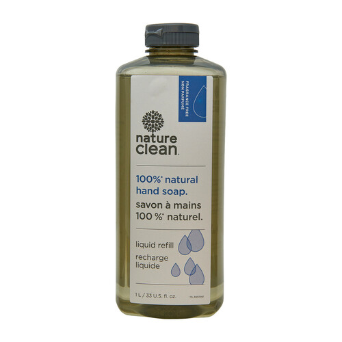Nature Clean Liquid Hand Soap Unscented 1 L