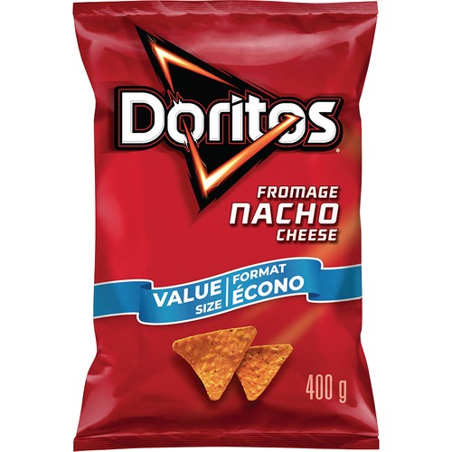 Doritos Tortilla Chips Nacho Value Size 400 g