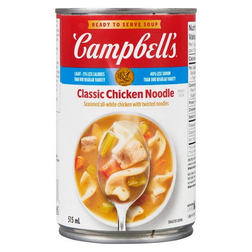 Campbell's Soup Light Classic Chicken Noodle 515 ml