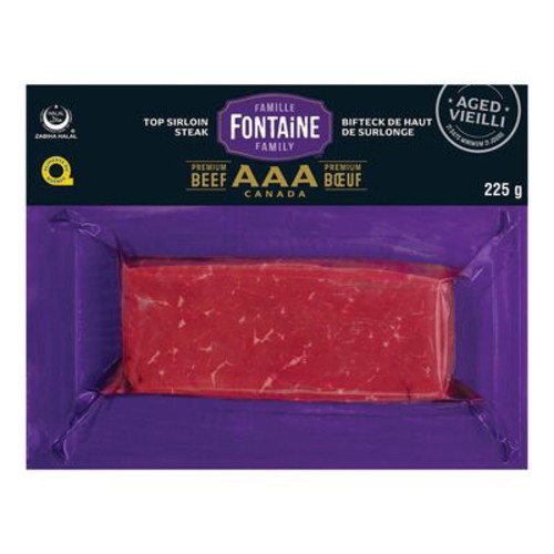 Fontaine Family AAA Aged Beef Top Sirloin Steak 225 g
