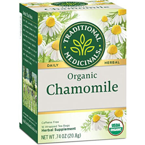Traditional Medicinals Herbal Tea Chamomile 16 Tea Bags