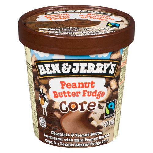 Ben & Jerry's Ice Cream Peanut Butter Fudge 473 ml
