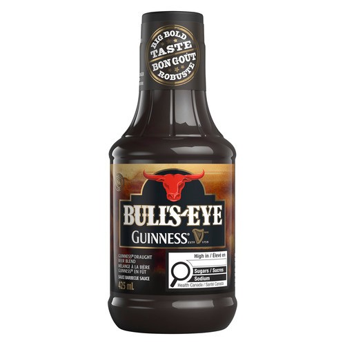 Bull's-Eye Barbecue Sauce Guinness Beer Blend 425 ml
