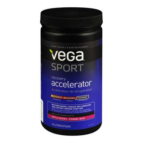Vega Sport Gluten-Free Recovery Accelerator Powder Apple Berry 540 g