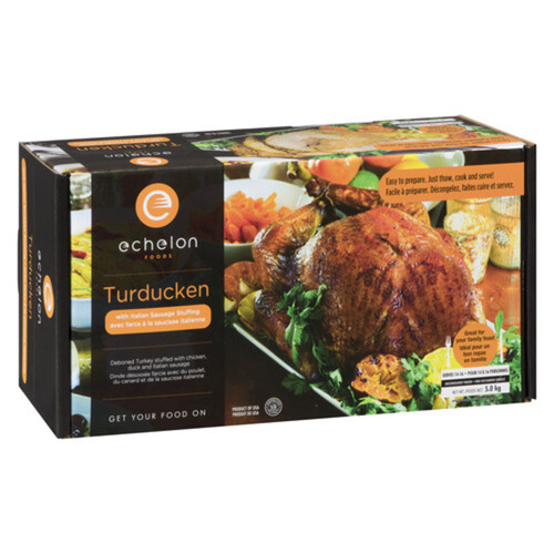 Echelon Foods Frozen Turducken Italian Sausage Stuffing 5 kg