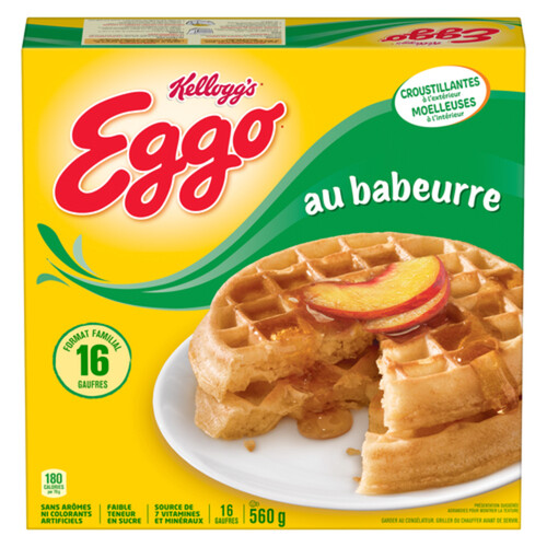 Kellogg's Eggo Frozen Waffles Buttermilk 560 g