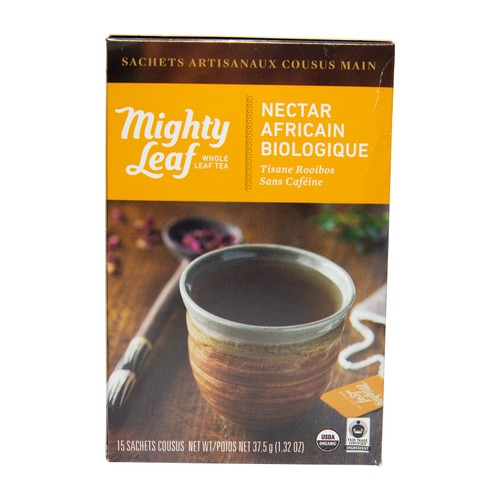 Mighty Leaf Organic Tea African Nectar 15 Tea Bags