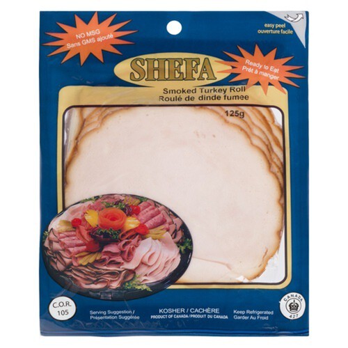 Shefa Smoked Turkey Roll 125 g