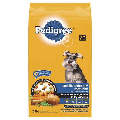 Pedigree Dry Dog Food Small Dog+ Roasted Chicken and Vegetable 2.8 kg