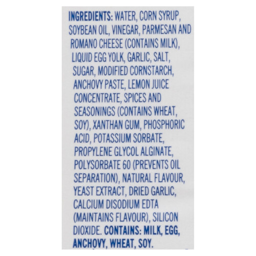 Kraft CalorieWise Salad Dressing Creamy Caesar 475 ml Voilà Online