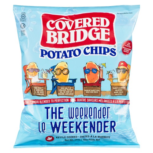 Covered Bridge Potato Chips The Weekender 284 g