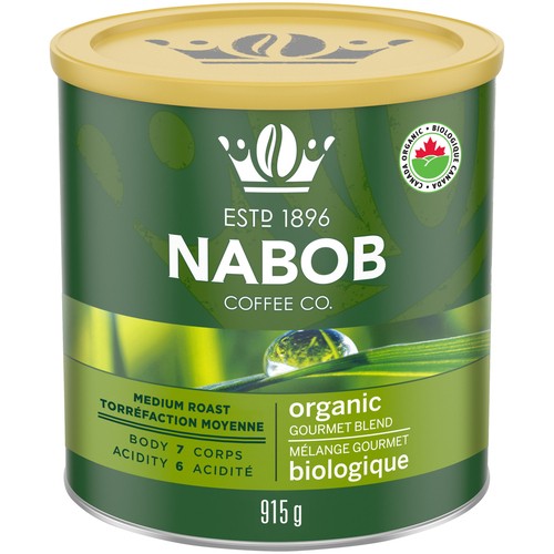 Nabob Organic Ground Coffee Gourmet Blend 915 g