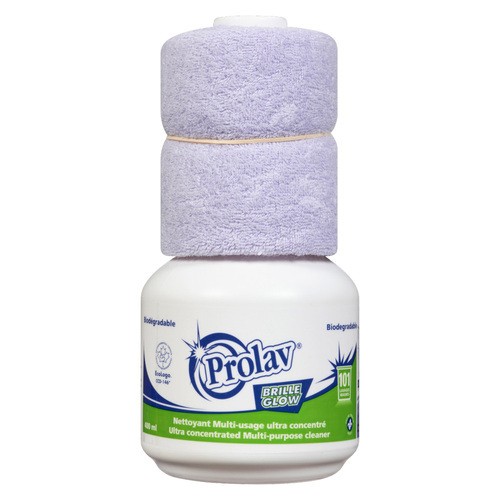 Prolav Glow Cleaner With Cloth 400 ml