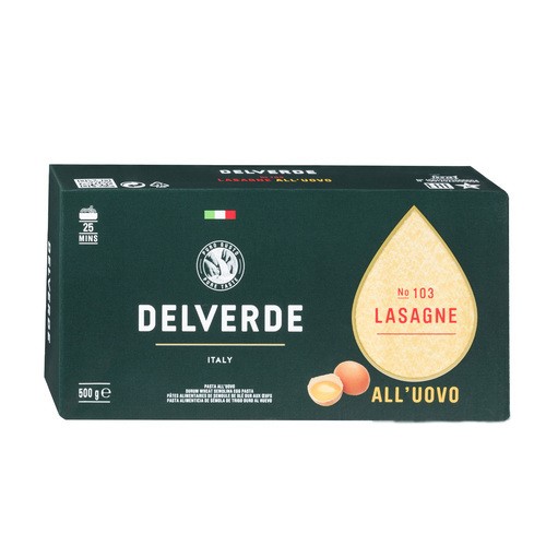 Delverde Semolina Lasagna 500 g