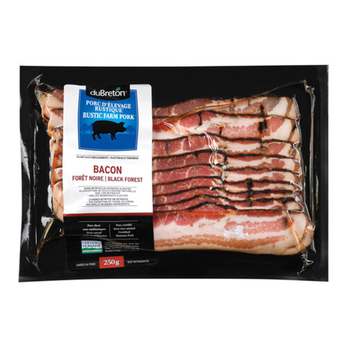 DuBreton Bacon Black Forest Rustic 250 g