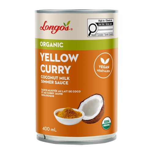 Longo's Organic Coconut Milk Yellow Curry 400 g