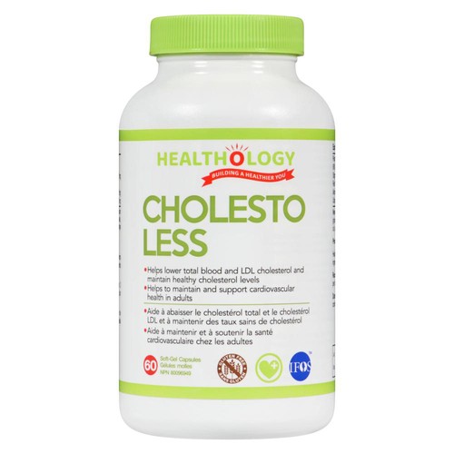 Healthology Cholesto-Less Supplement 60 EA
