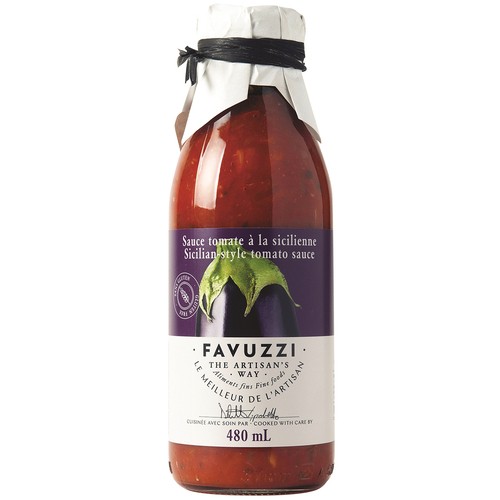 Favuzzi Tomato Sauce Sicilian 480 ml
